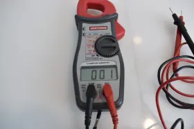 82180 CRAFTSMAN Clamp Ammeter Digital Multimeter Leads #2