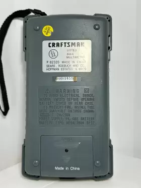 82320 CRAFTSMAN Digital Analog Multimeter #3