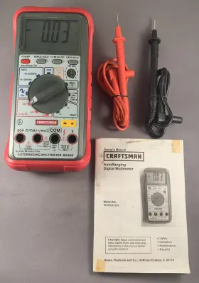 82328 CRAFTSMAN Auto Digital Multimeter