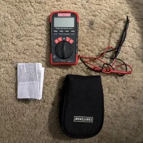 82351 CRAFTSMAN Sears Digital Multimeter Volt Ac Tester