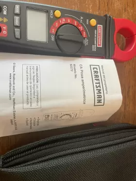 82372 CRAFTSMAN Ac Clamp Meter Cat Function #3