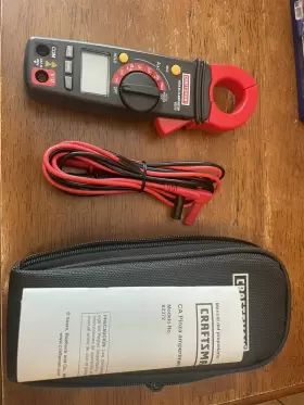 82372 CRAFTSMAN Ac Clamp Meter Cat Function