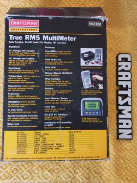 982326 CRAFTSMAN Nos Digital Multimeter #3