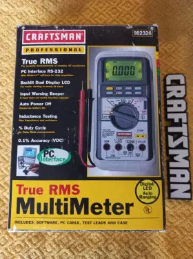 982326 CRAFTSMAN Nos Digital Multimeter