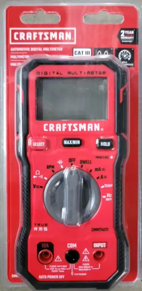 CMMT14171 CRAFTSMAN Multimeter