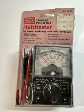 MY-5203 CRAFTSMAN Sears Multitester Pocket
