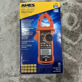 792363640176 Ames Ac Digital Clamp Meter Cat Iv
