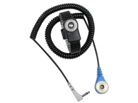 19900 DESCO Magsnap Dual Wire Magnetic Wrist Strap Cord