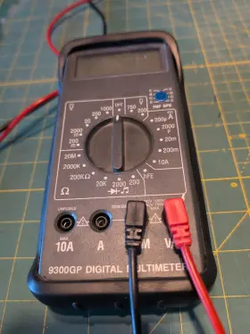 9300GP DIGITAL INSTRUMENTS Multimeter Battery Great
