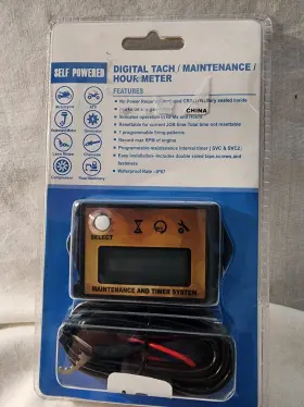 SVC-SVC2 DIGITAL TACH Hour Meter