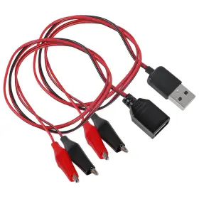 687117743411 DIITAO Usb Alligator Clip Adapter Cable Male #2