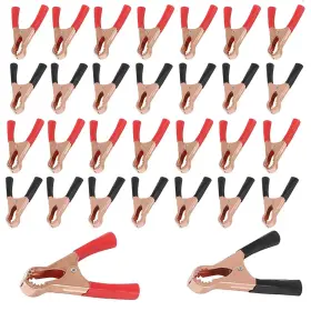 687117743664 DIITAO Insulated Alligator Clips Battery Clamps