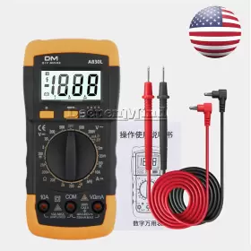 A830L DIYMORE Digital Multimeter Lcd Ac Ammeter Voltmeter