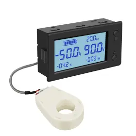 2001712003US DROK Voltagemeter Battery Monitor Ammeter Amp