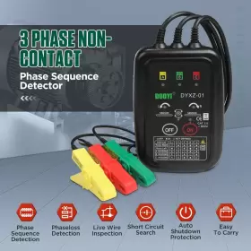 661706276757 DUOYI Phase Rotation Tester Voltage Sequence #2