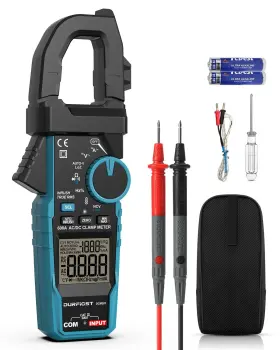 DCM501-US DURFICST Clamp Meter Digital Inrush Multimeter Ac