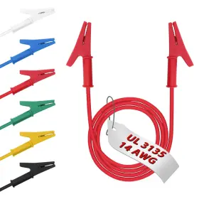 L100-6PCS EDGELEC Gauge Alligator Clips Electrical