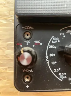 100A4 EICO Truvohm Meter Tester Antique #3
