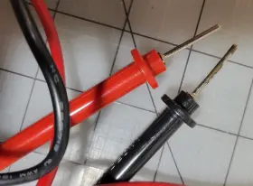 20A3 EICO Truvohm Multimeter Leads Clips #3