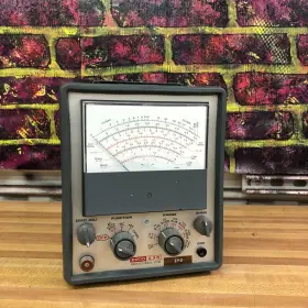 20250814 EICO Vacuum Tube Voltmeter Vtvm Voltage