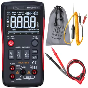 Zt-x ELECTRONIX EXPRESS Digital Multimeter Ncv Backlit Lcd