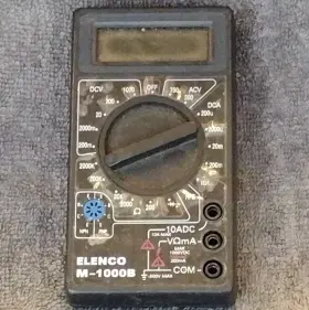 M-1000B ELENCO Digital Multimeter Leads