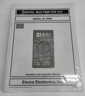 M-1006K ELENCO Digital Multimeter Kit