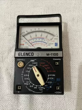 M-1100 ELENCO Multimeter Analog Display #3