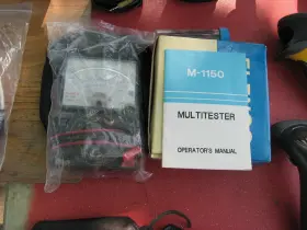 M-1150 ELENCO Multimeter Transistor Tester Leads Manual