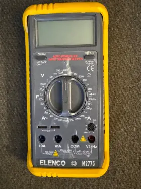 M2775 ELENCO Pro Multimeter Leads Xtraleads Testwire Capacitr