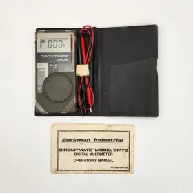 037674 EMERSON Beckman Circuitmate Pocket Digital Multimeter