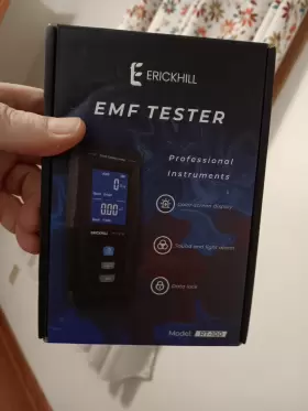 RT-100 ERICKHILL Wave Meter Emf Rechargeable Handheld