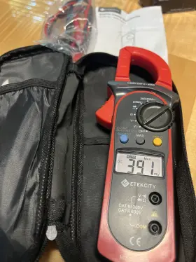 705353848223 ETEKCITY Digital Clamp Meter Multimeter Auto Ac