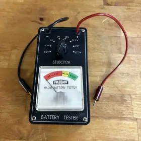 R-1795 EVEREADY Battery Tester Meter Leads Great