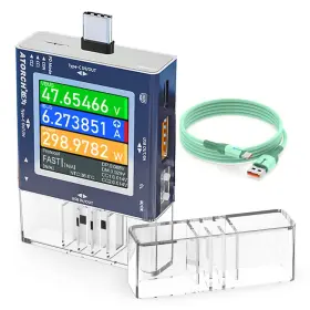 TU13 EVERSAME Usb Tester Charging Protocol Voltmeter Power Di