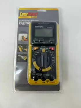 10709WDI EVERSTART Volt Digital Lcd Multimeter Nkb