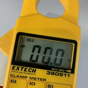 380911 EXTECH Mini Clamp Meter Fluke Leads #3