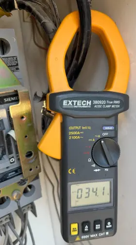 380920 EXTECH Ac Clamp Meter Digital Multimeter Leads