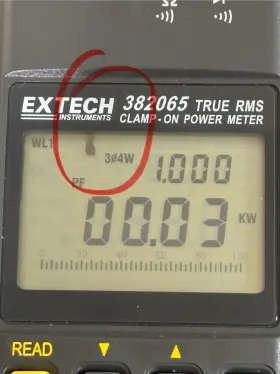 382068 EXTECH Clamp Multimeter Datalogger Leads Great #3