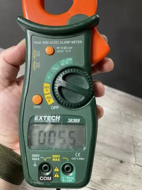 38389 EXTECH Ac Clamp Meter Cat #3