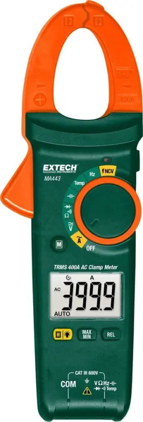 793950374436 EXTECH Ac Clamp Meter Ncv