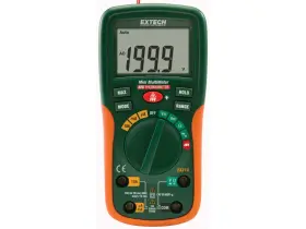 EX210 EXTECH Mini Digital Multimeter Ir Thermometer