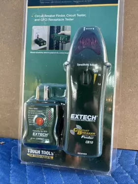 CB10 EXTECH Circuit Breaker Finder Gfci Tester #3