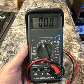 9300A EXTECH Digital Multimeter Leads #2