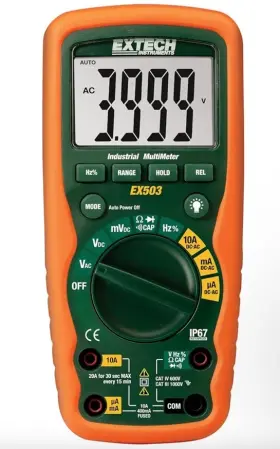 EX503 EXTECH Waterproof Multimeter