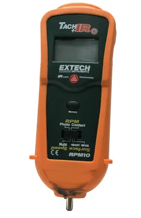 RPM10 EXTECH INSTRUMENTS Combination Tachometer