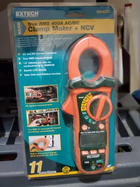 MA435T EXTECH Ac Clamp Meter Ncv