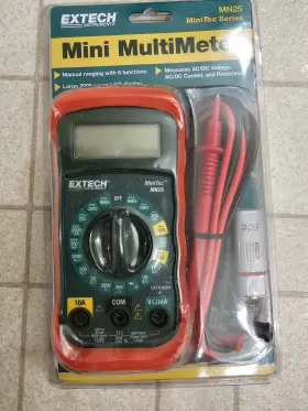 MN25 EXTECH Digital Mini Multimeter Ac Voltage