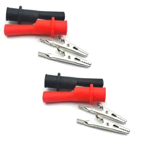 FLUKE-CLIPS-4PCS FAINWAN Silicone Alligator Set Clip
