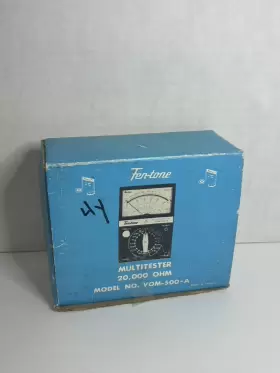 VOM-500 FEN-TONE Tester Box Manual #3